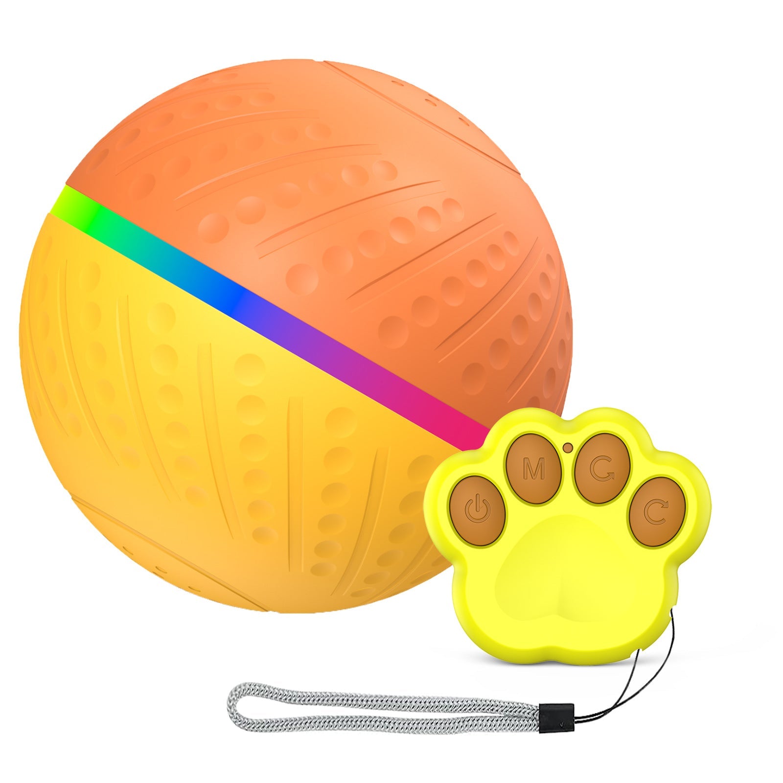 Unleash the Fun with the Remote Control Bite Resistant Interactive Intelligent Pet Ball Toy